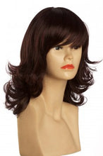 Lade das Bild in den Galerie-Viewer, Mittellange Perücke (aubergine) 055-99