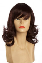Lade das Bild in den Galerie-Viewer, Mittellange Perücke (aubergine) 055-99