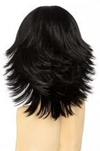 Lade das Bild in den Galerie-Viewer, Freche stufige Perücke (schwarz) 074-1