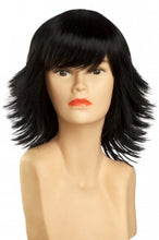 Lade das Bild in den Galerie-Viewer, Freche stufige Perücke (schwarz) 074-1