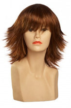Lade das Bild in den Galerie-Viewer, Freche stufige Perücke (feuerrot) 074-G