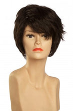 Lade das Bild in den Galerie-Viewer, Kurzhaarperücke (schokobraun) B-060-4