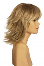 Lade das Bild in den Galerie-Viewer, Freche stufige Perücke (hell-/dunkelblond) 074-613-27