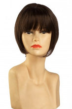 Lade das Bild in den Galerie-Viewer, Kurzhaarperücke (mittellbraun) 029-6