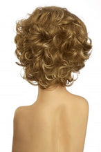 Lade das Bild in den Galerie-Viewer, Gelockte Kurzhaarperücke (dunkel-/hellblond) 112-24-613