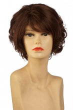Lade das Bild in den Galerie-Viewer, Gelockte Kurzhaarperücke (haselnuss) 112-33