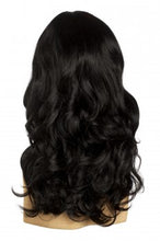 Lade das Bild in den Galerie-Viewer, Gewellte Langhaarperücke (schwarz) 149-1