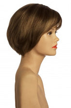 Lade das Bild in den Galerie-Viewer, Kurzhaarperücke (hellbraun mit Strähnen) 210-10-24