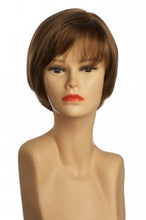 Lade das Bild in den Galerie-Viewer, Kurzhaarperücke (hellbraun mit Strähnen) 210-10-24