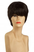 Lade das Bild in den Galerie-Viewer, Kurzhaarperücke (dunkelbraun) 064-2
