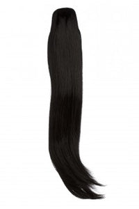 Langes Haarteil (schwarz) 206-1